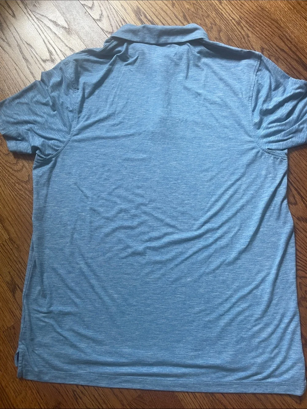 J. Crew Performance Polo in Light Heather Blue XL Golf